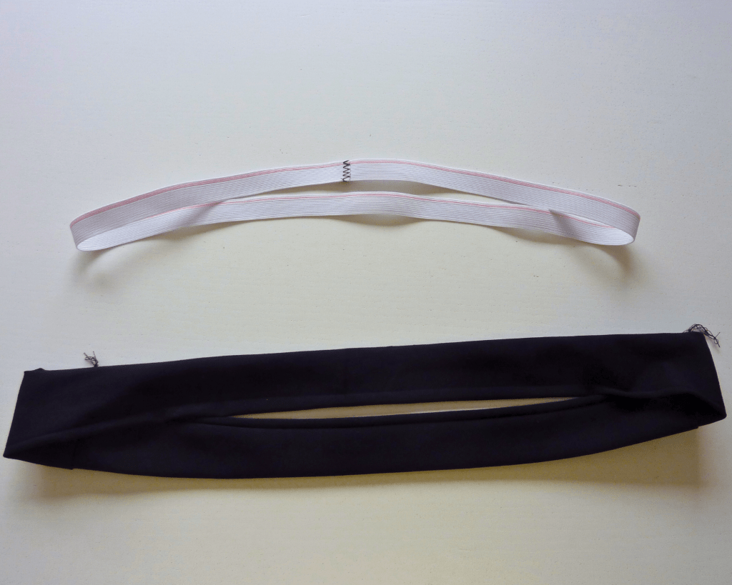 Preparazione elastico in vita da inserire nel cinturino